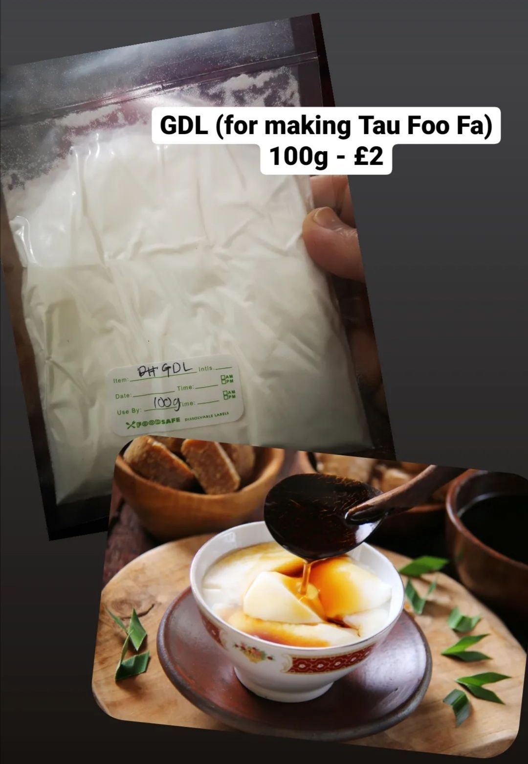 GDL (Glucono delta-lactone) 100g