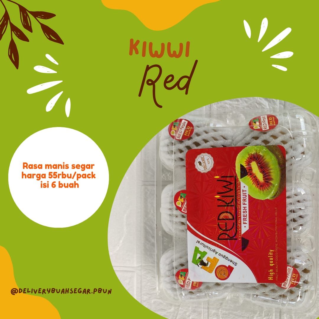 Kiwi Merah 1 Pack