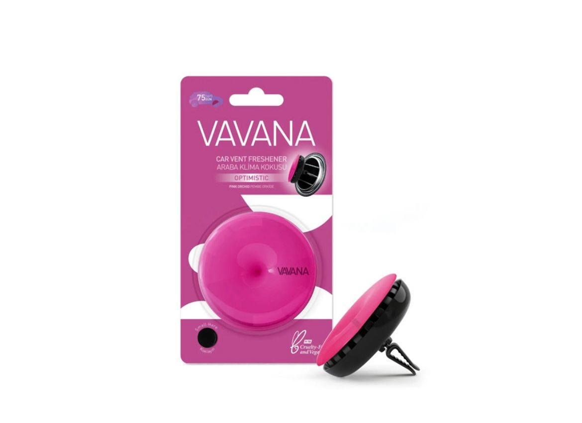 Vavana Car Air Freshener Optimistic - Pink