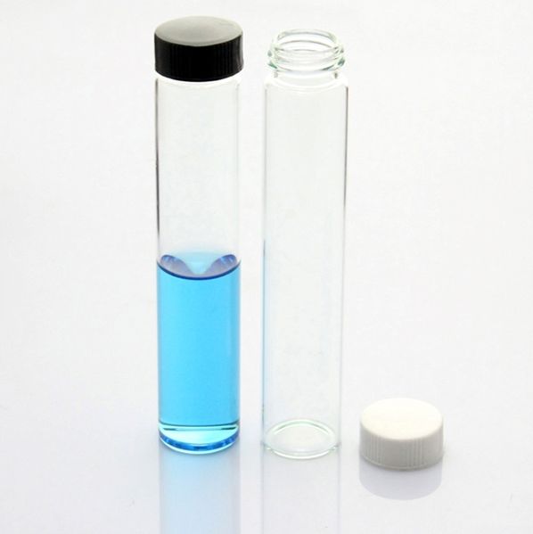 60ML CLEAR GLASS SAMPLE VIAL (27.5 X 140MM) 24-400 SCREW THREAD (PACK OF 100)